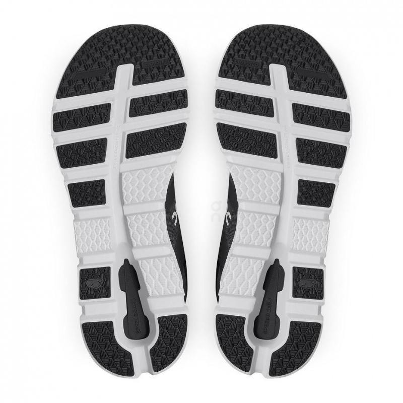 Black / White On Cloudrunner Wide Men's Road Running Shoes | USA_ON9019