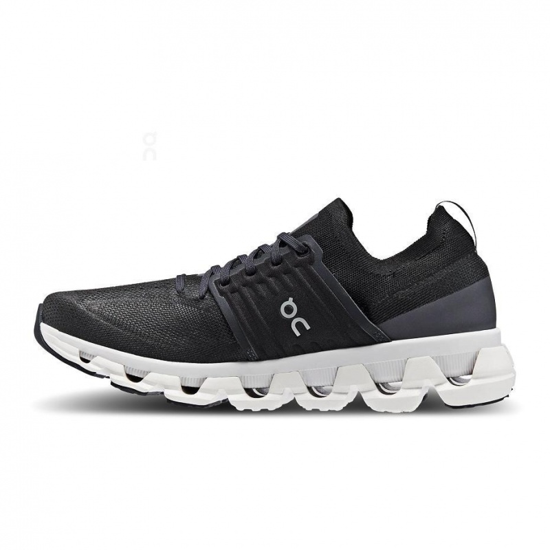 Black / White On Cloudswift 3 Men's Road Running Shoes | USA_ON8887