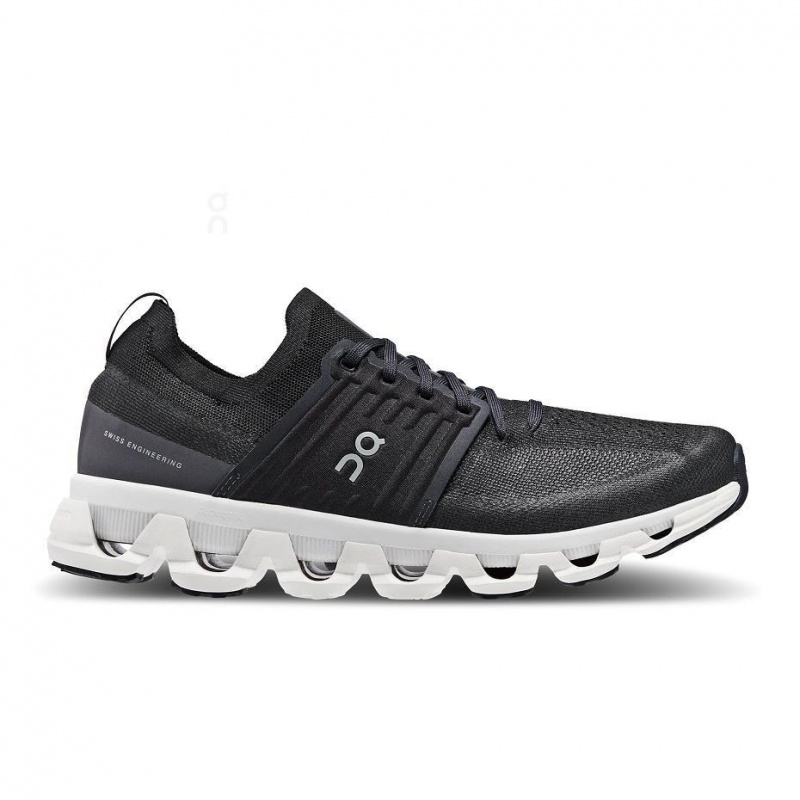 Black / White On Cloudswift 3 Men\'s Road Running Shoes | USA_ON8887