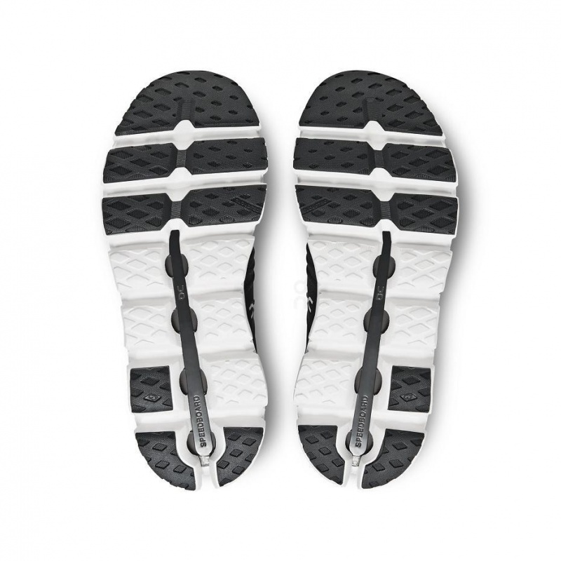 Black / White On Cloudswift 3 Women's Road Running Shoes | USA_ON8735