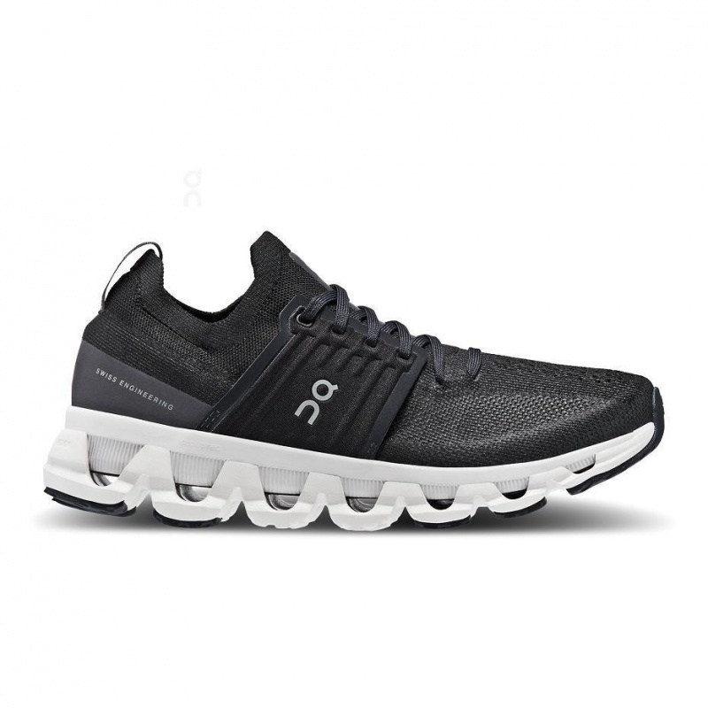 Black / White On Cloudswift 3 Women\'s Road Running Shoes | USA_ON8735