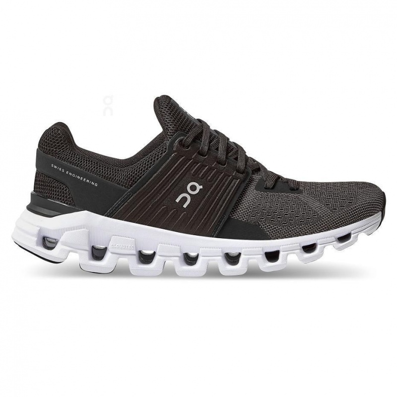 Black / White On Cloudswift Women's Road Running Shoes | USA_ON8455