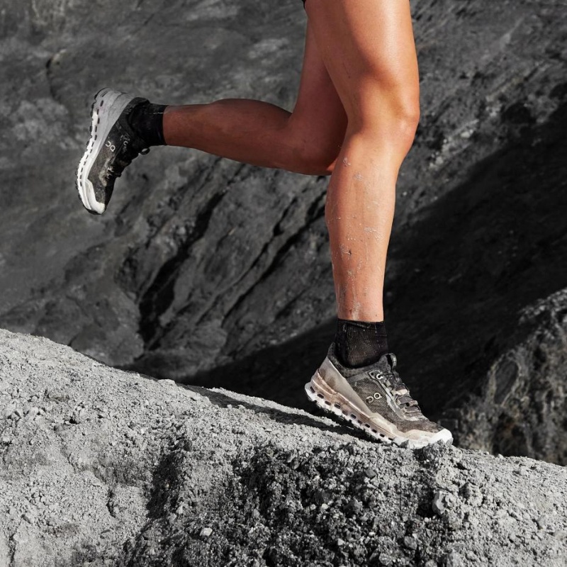Black / White On Cloudultra Women's Trail Running Shoes | USA_ON8110