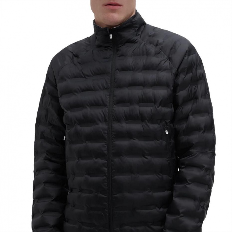 Black / White On Switch Men's Jackets | USA_ON8515