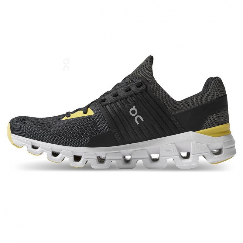 Black / Yellow On Cloudswift Men's Road Running Shoes | USA_ON8039