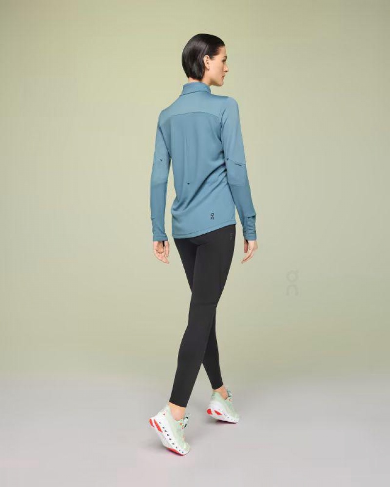 Blue On Climate Women's T-shirts | USA_ON8382