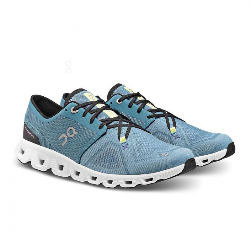 Blue On Cloud X 3 Men's Road Running Shoes | USA_ON8617