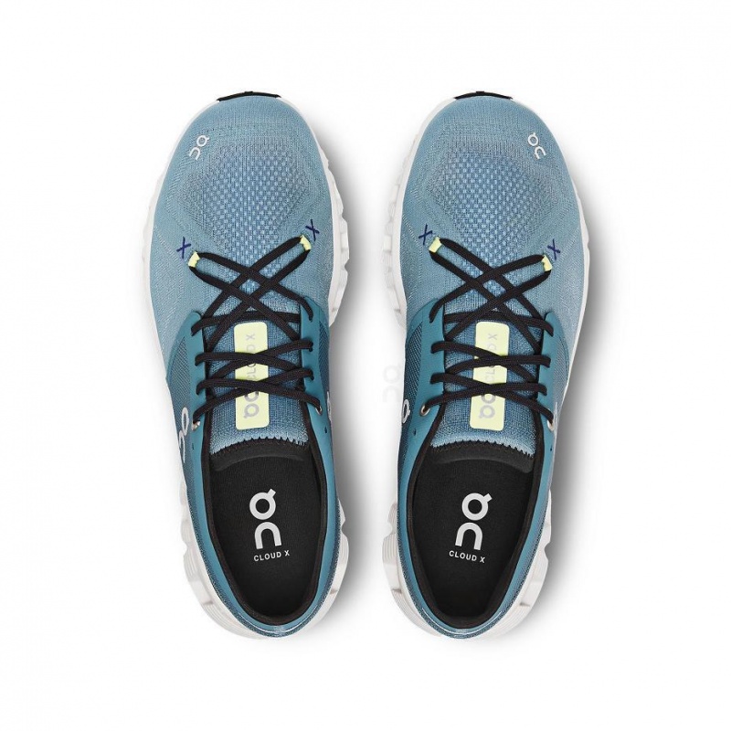 Blue On Cloud X 3 Men's Road Running Shoes | USA_ON8617
