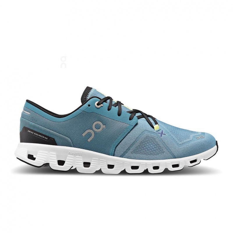 Blue On Cloud X 3 Men\'s Road Running Shoes | USA_ON8617