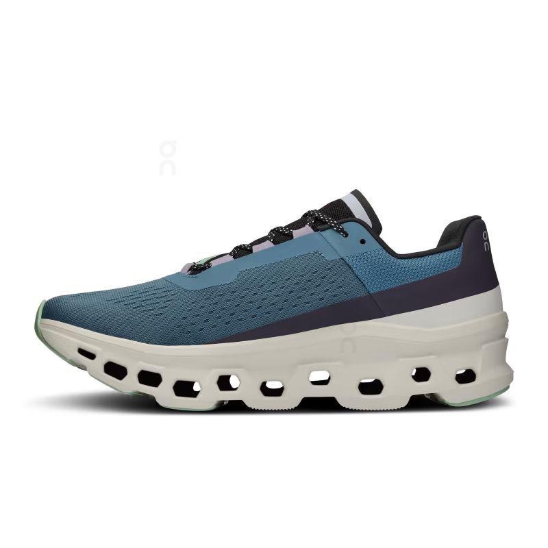 Blue On Cloudmonster Men's Road Running Shoes | USA_ON9032
