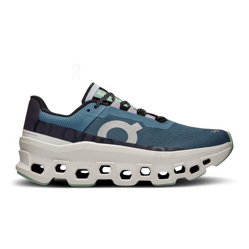 Blue On Cloudmonster Women\'s Road Running Shoes | USA_ON8087