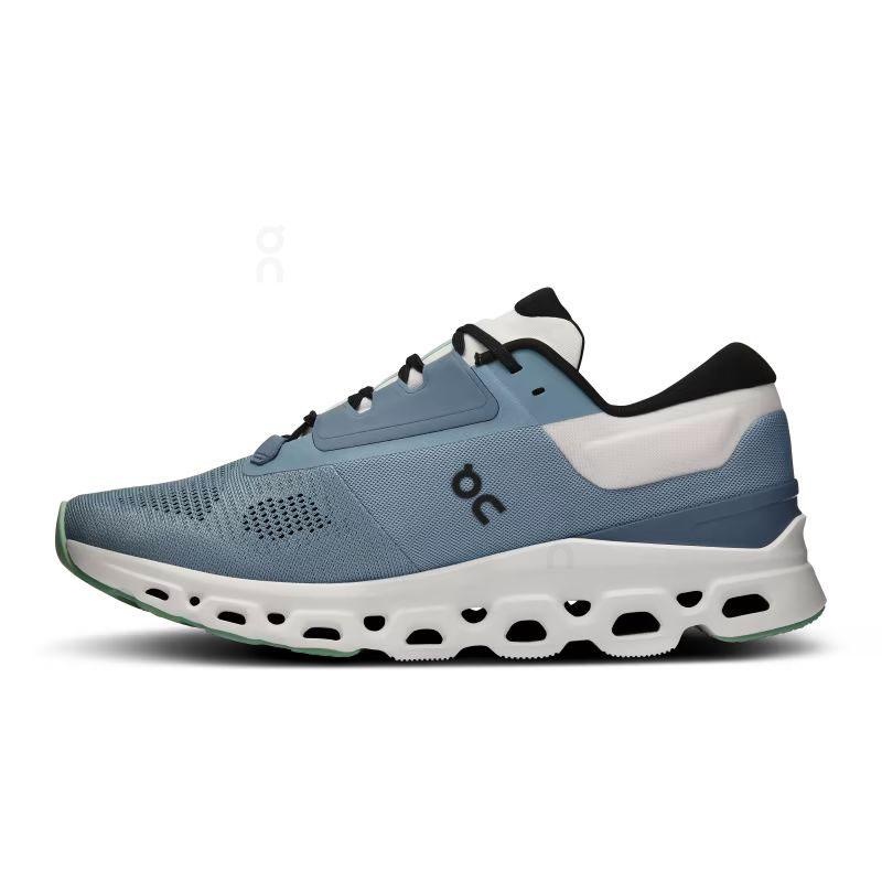 Blue On Cloudstratus 3 Men's Road Running Shoes | USA_ON8711