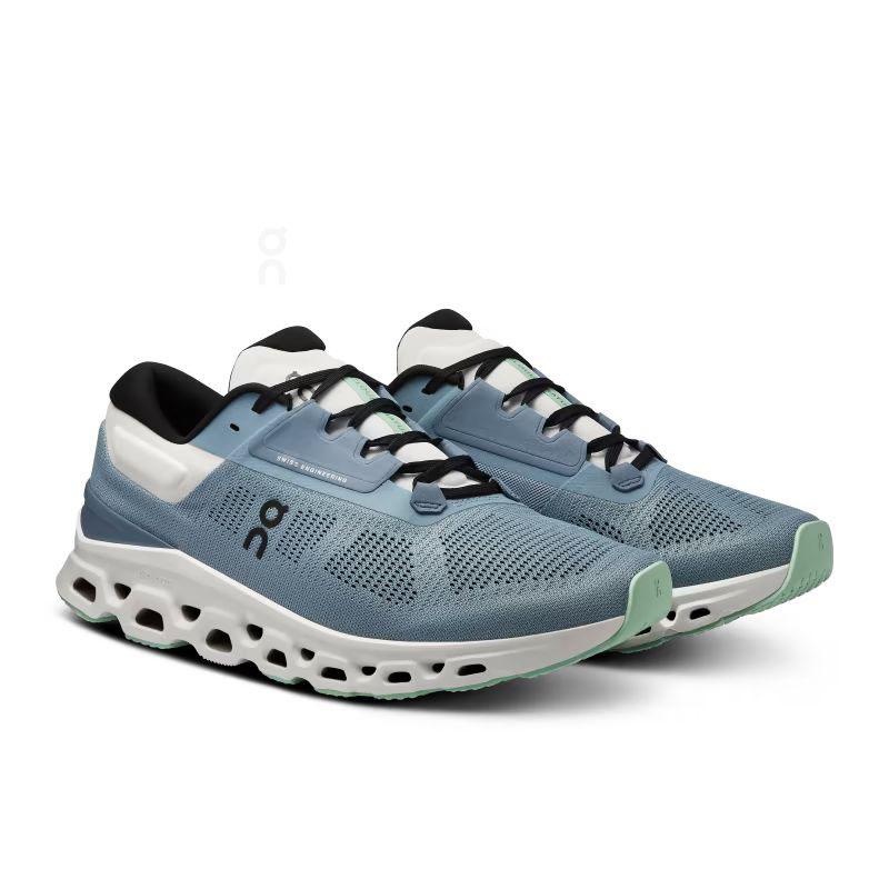Blue On Cloudstratus 3 Men's Road Running Shoes | USA_ON8711