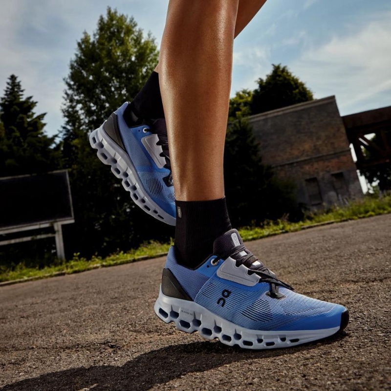 Blue On Cloudstratus Women's Road Running Shoes | USA_ON8467