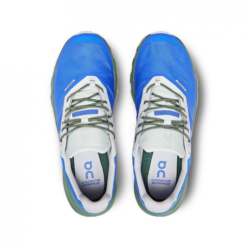 Blue On Cloudventure Waterproof Men's Trail Running Shoes | USA_ON8304