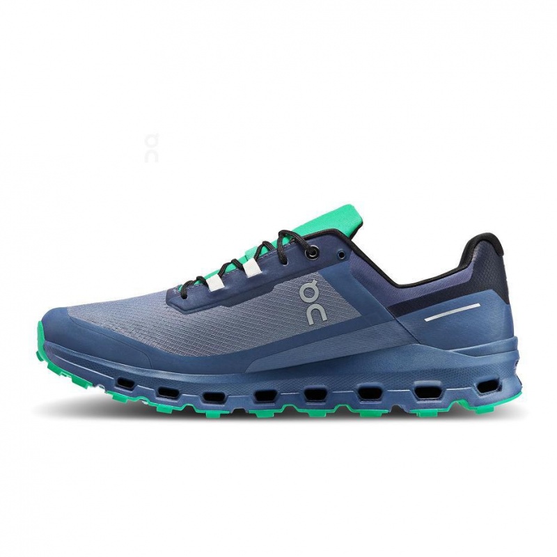 Blue On Cloudvista Waterproof Men's Trail Running Shoes | USA_ON8020