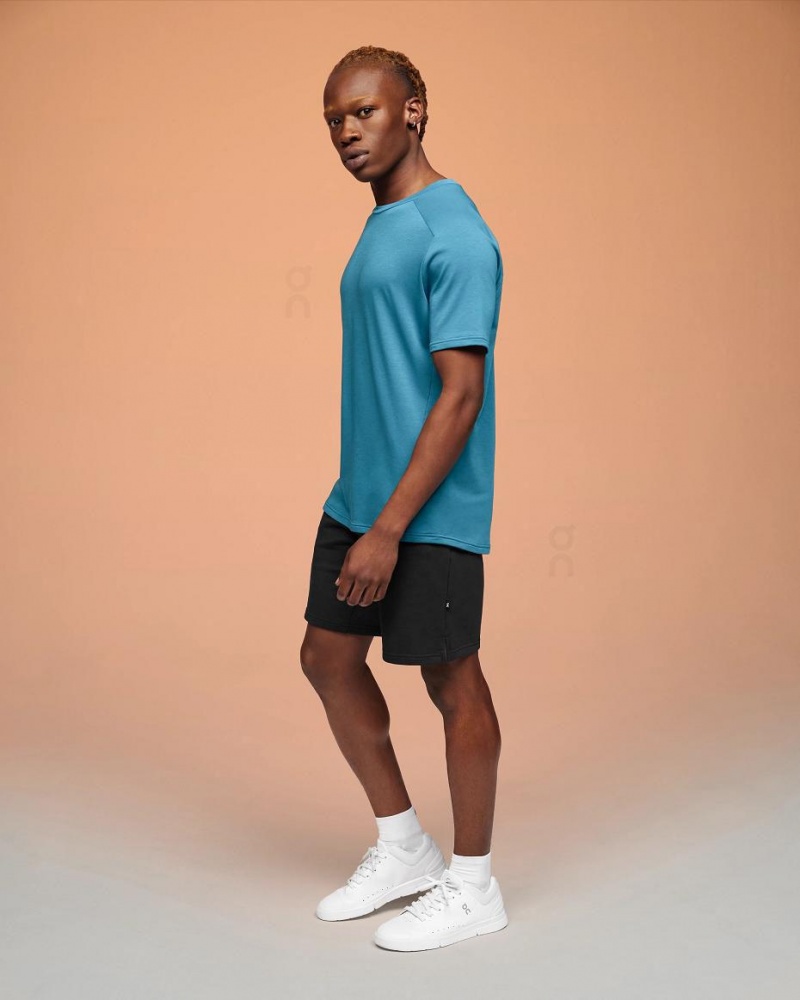 Blue On Focus-T Men's T-shirts | USA_ON8952