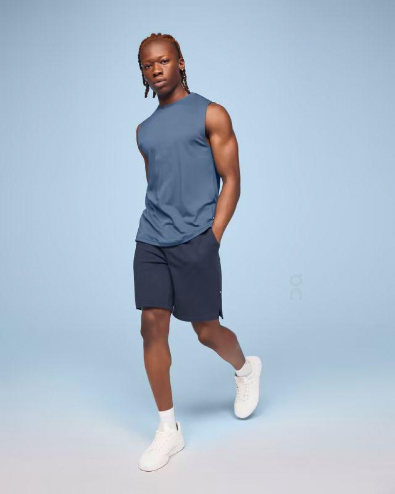 Blue On Focus Men's Tank | USA_ON8913