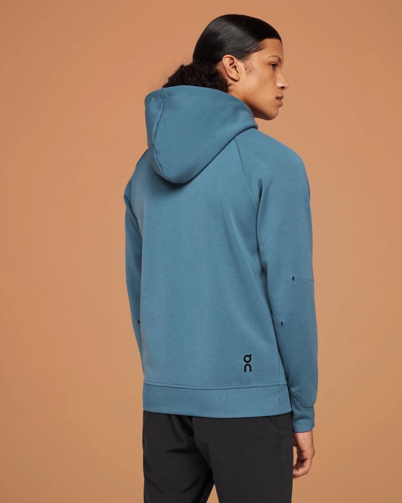 Blue On Men's Hoodie | USA_ON8368