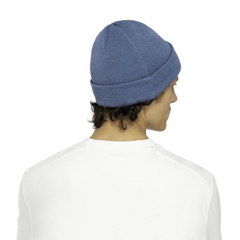 Blue On Merino Men's Beanie | USA_ON8441