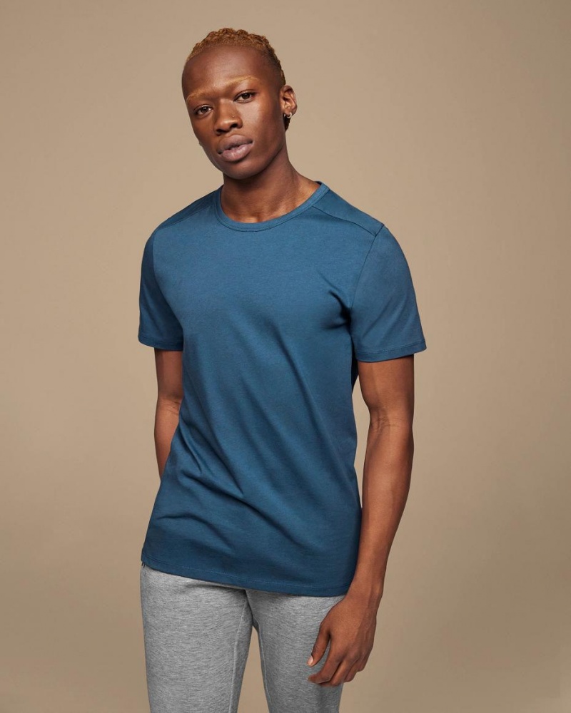 Blue On On-T Men\'s T-shirts | USA_ON8353