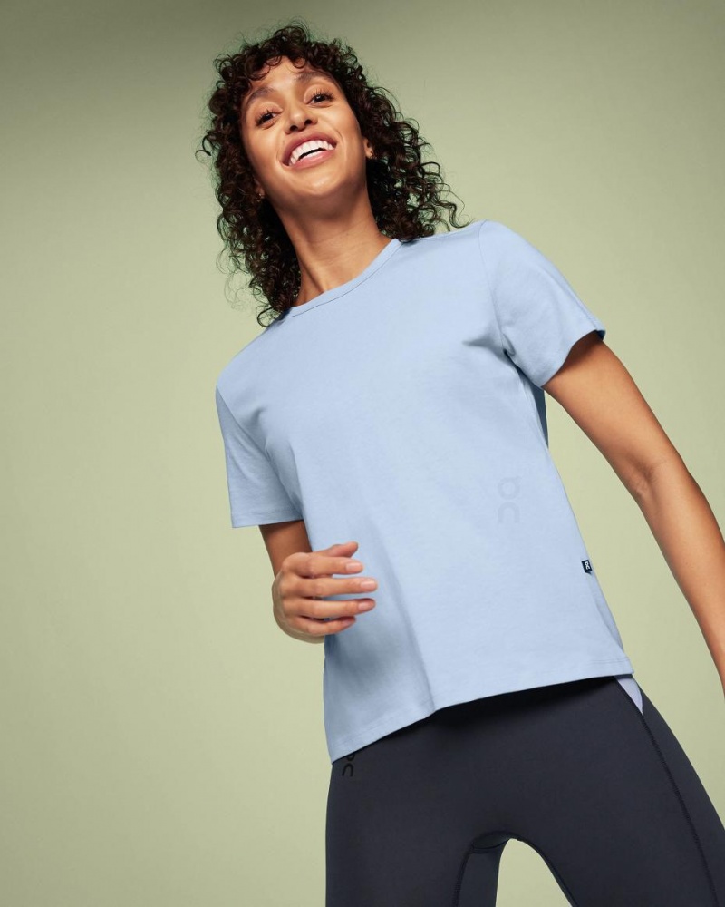 Blue On On-T Women's T-shirts | USA_ON9095
