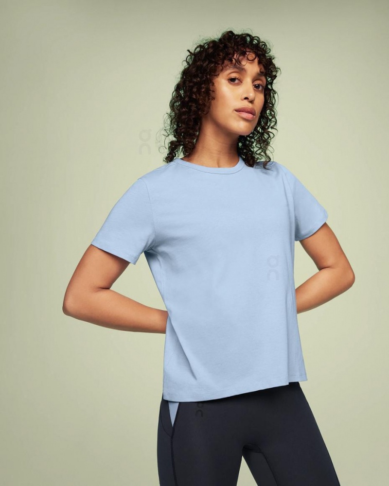 Blue On On-T Women\'s T-shirts | USA_ON9095