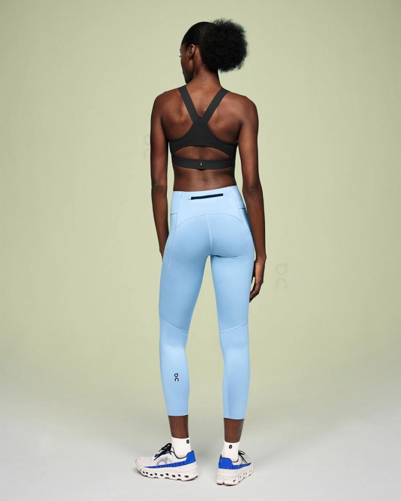 Blue On Performance 7/8 Women's Tights | USA_ON9006