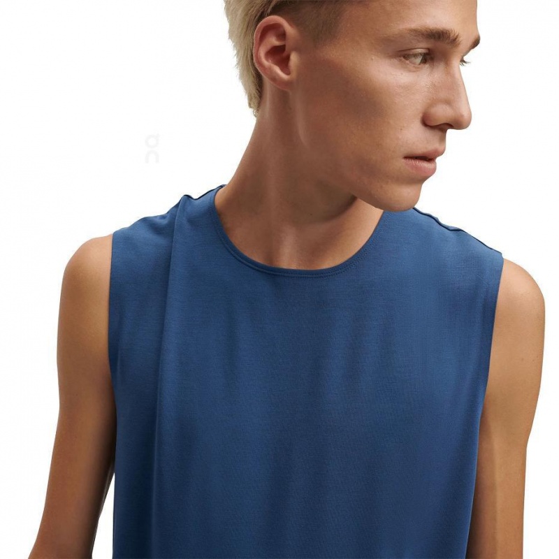 Blue On Training Men's Tank | USA_ON9066