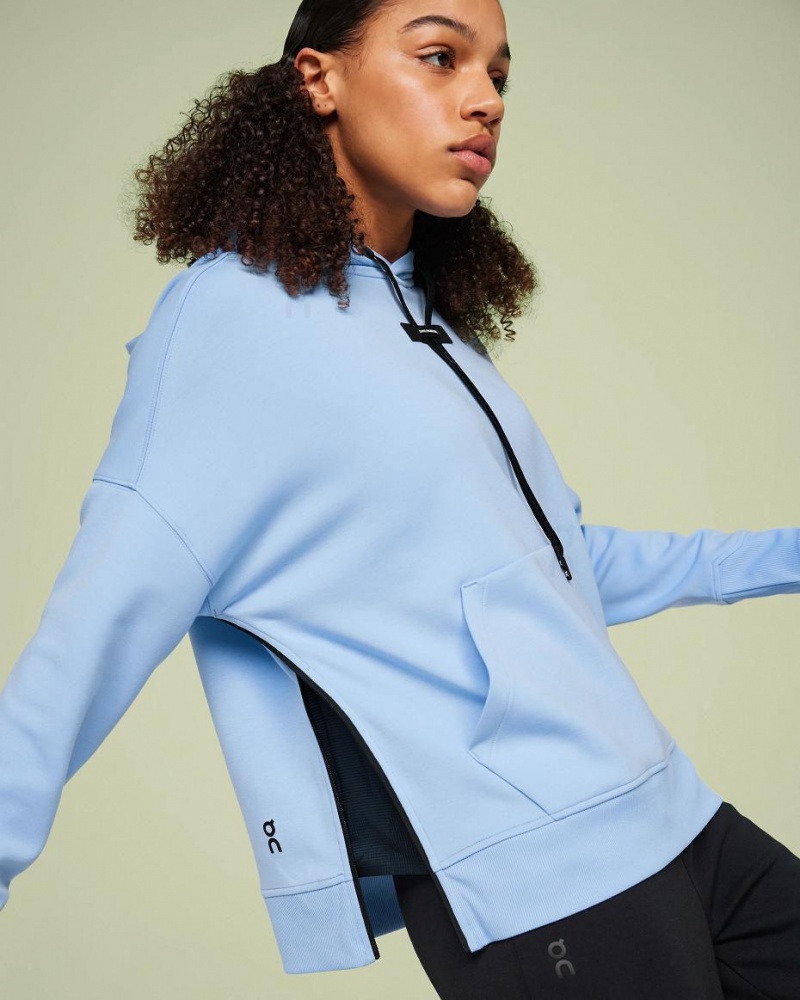 Blue On Women's Hoodie | USA_ON8486