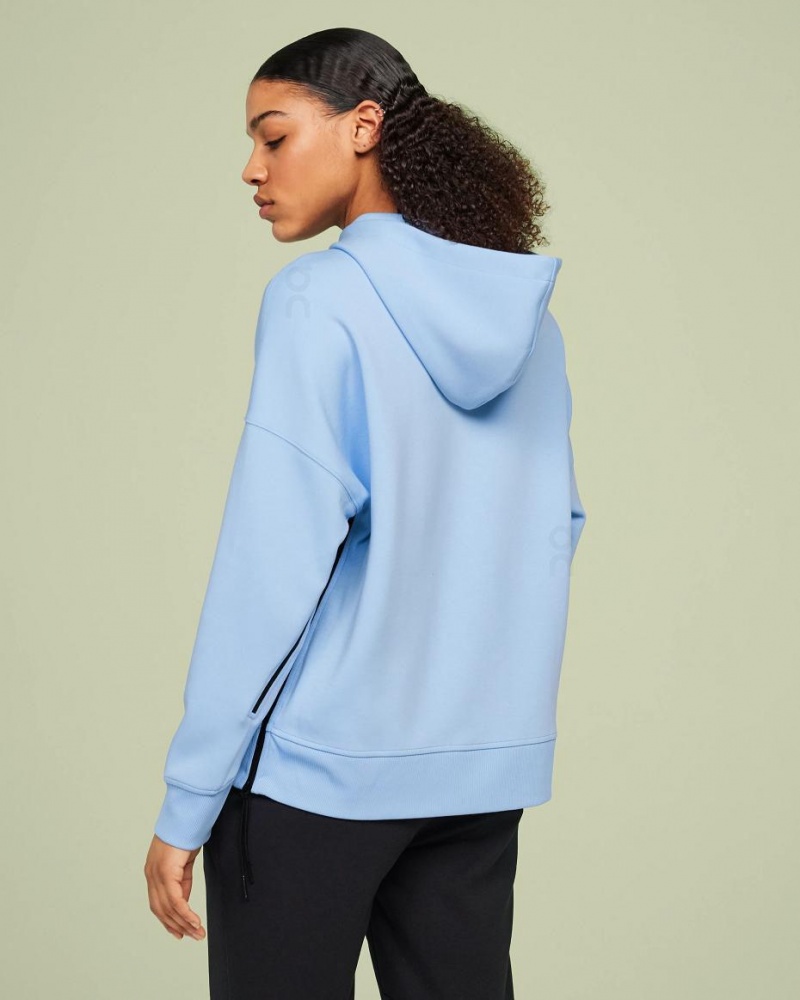 Blue On Women's Hoodie | USA_ON8486