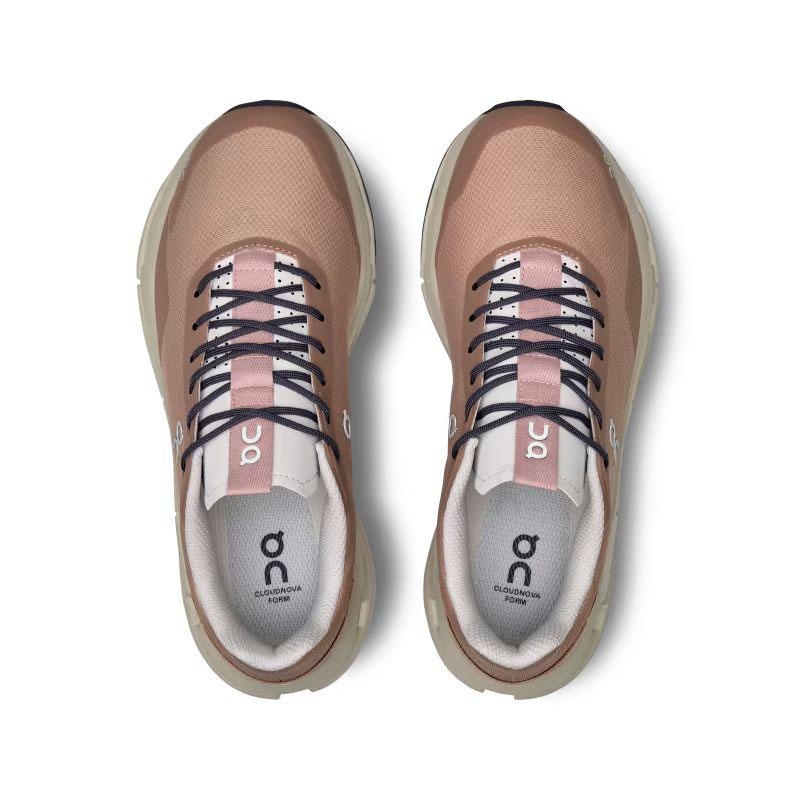 Brown On Cloudnova Form Women's Sneakers | USA_ON8139