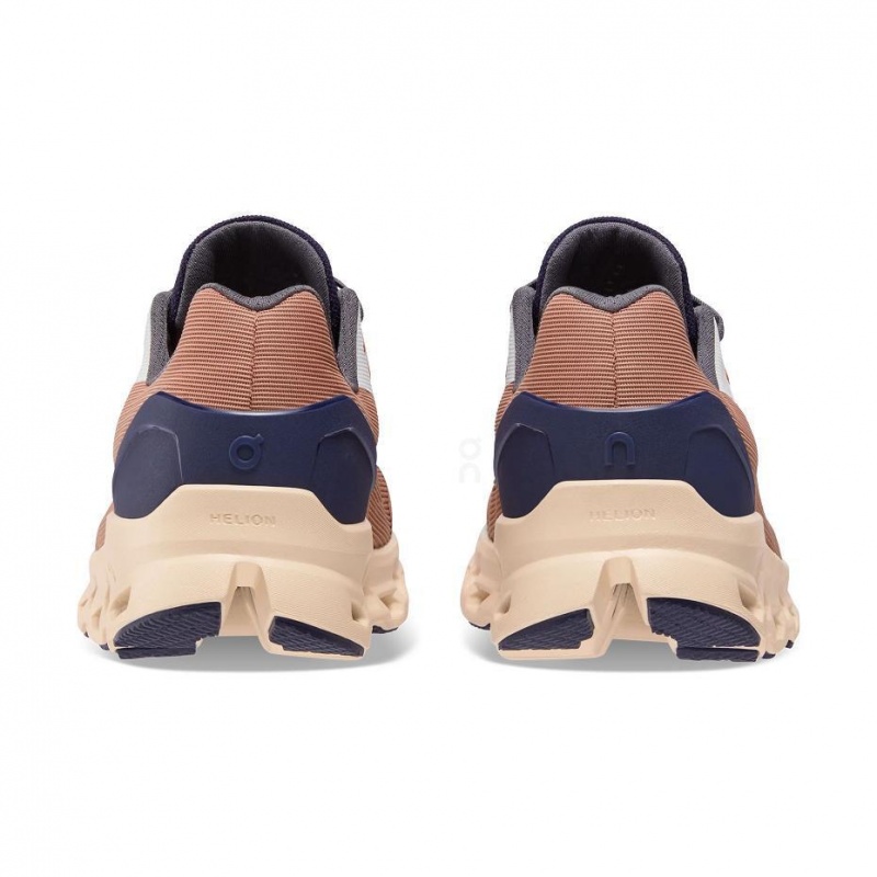Brown On Cloudstratus Women's Road Running Shoes | USA_ON8732