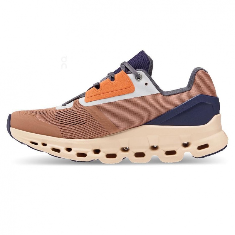 Brown On Cloudstratus Women's Road Running Shoes | USA_ON8732