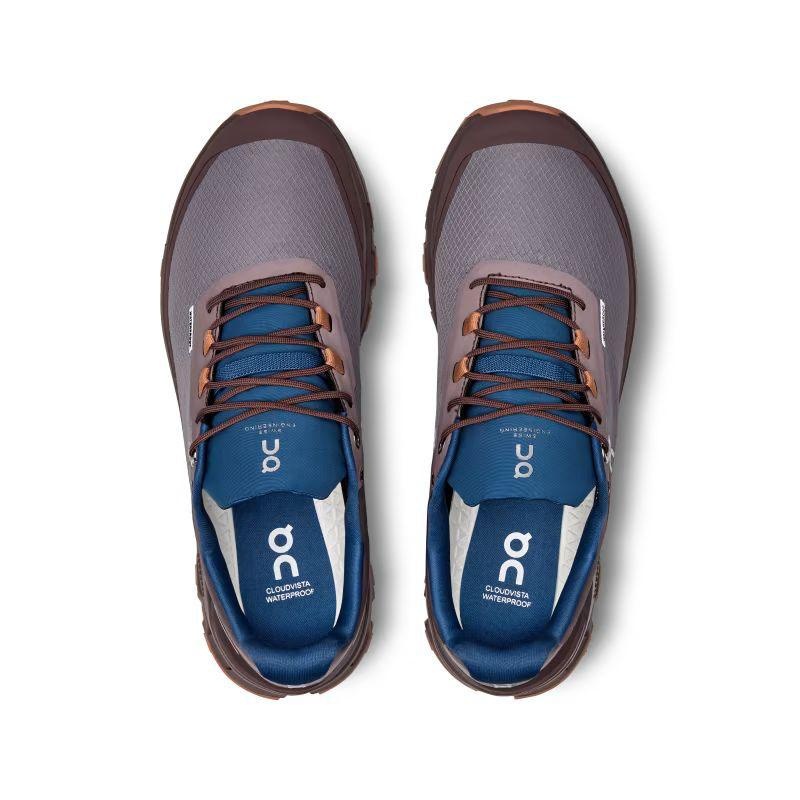 Brown On Cloudvista Waterproof Women's Trail Running Shoes | USA_ON8410