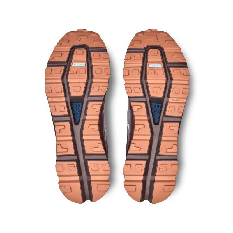 Brown On Cloudvista Waterproof Women's Trail Running Shoes | USA_ON8410