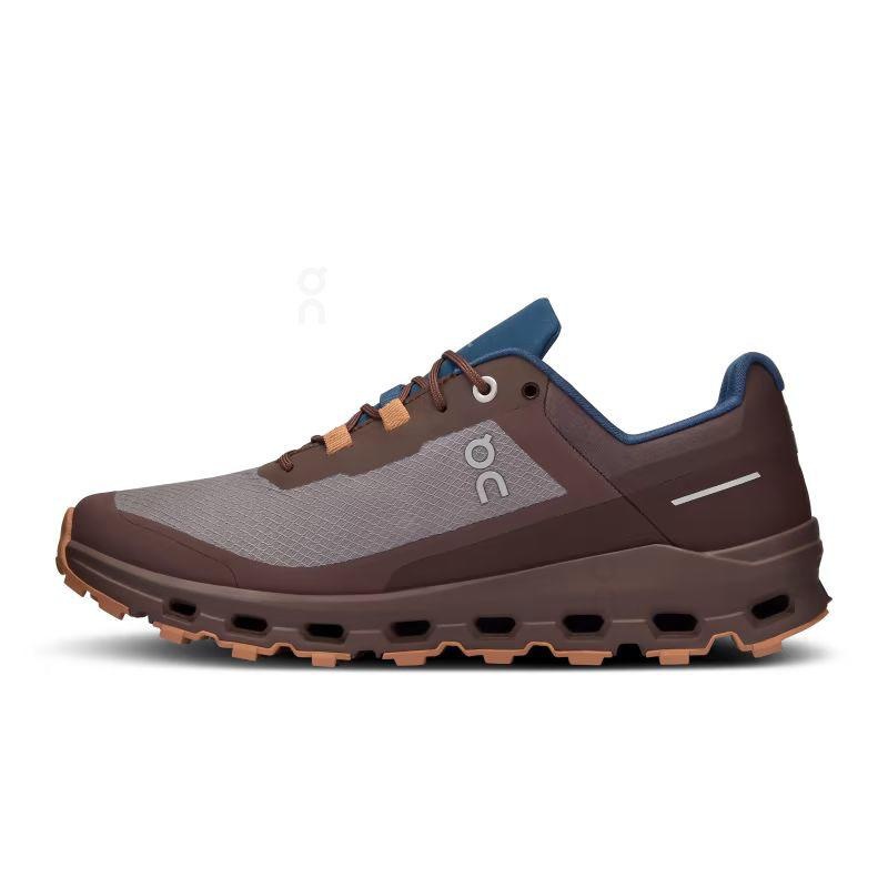 Brown On Cloudvista Waterproof Women's Trail Running Shoes | USA_ON8410