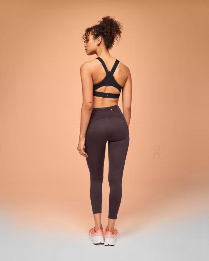 Brown On Performance 7/8 Women's Tights | USA_ON8649