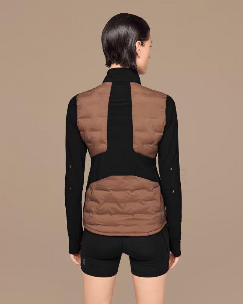 Brown / Black On Climate Women's Jackets | USA_ON8106