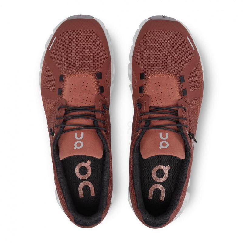 Burgundy On Cloud 5 Men's Sneakers | USA_ON8694
