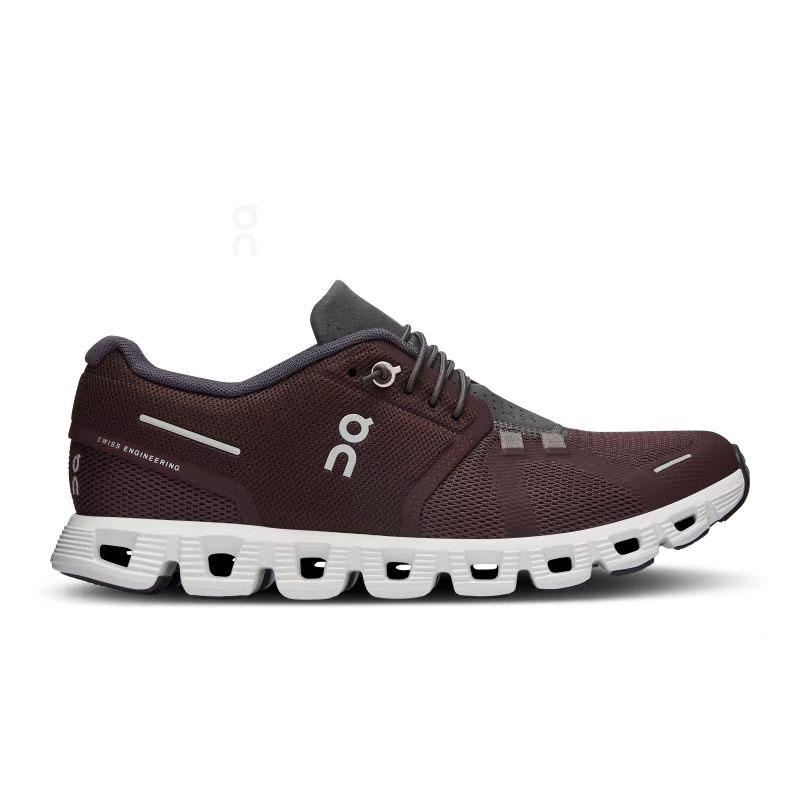 Burgundy On Cloud 5 Women\'s Sneakers | USA_ON8903