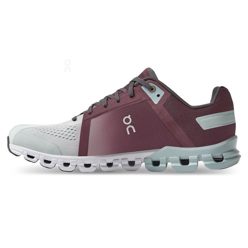 Burgundy On Cloudflow Women's Road Running Shoes | USA_ON8847