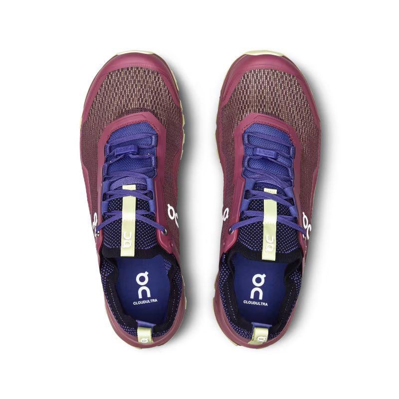 Burgundy On Cloudultra 2 Men's Trail Running Shoes | USA_ON8433