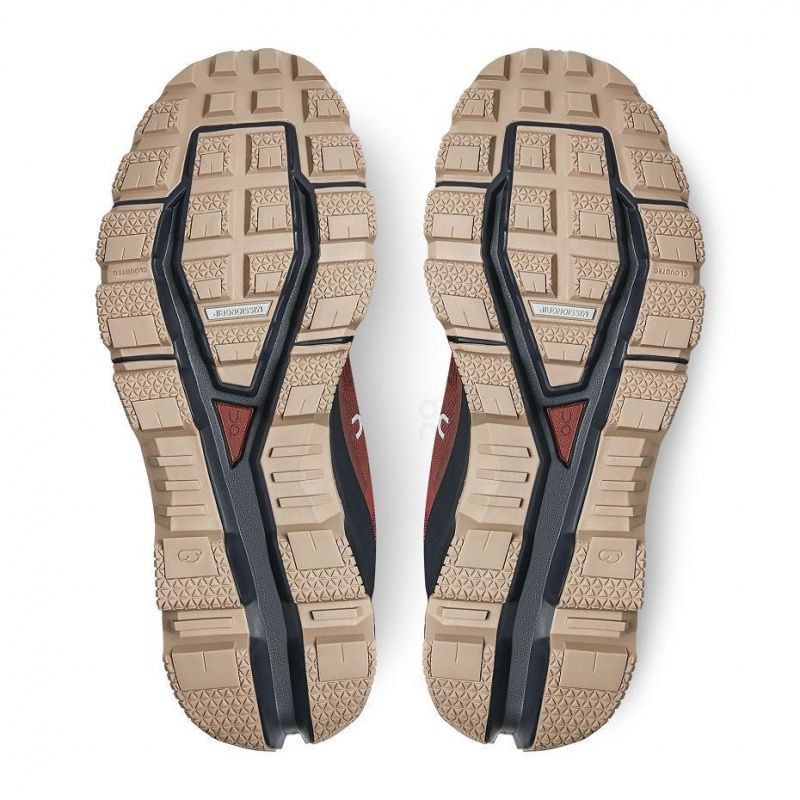 Burgundy On Cloudventure Waterproof Women's Trail Running Shoes | USA_ON8089