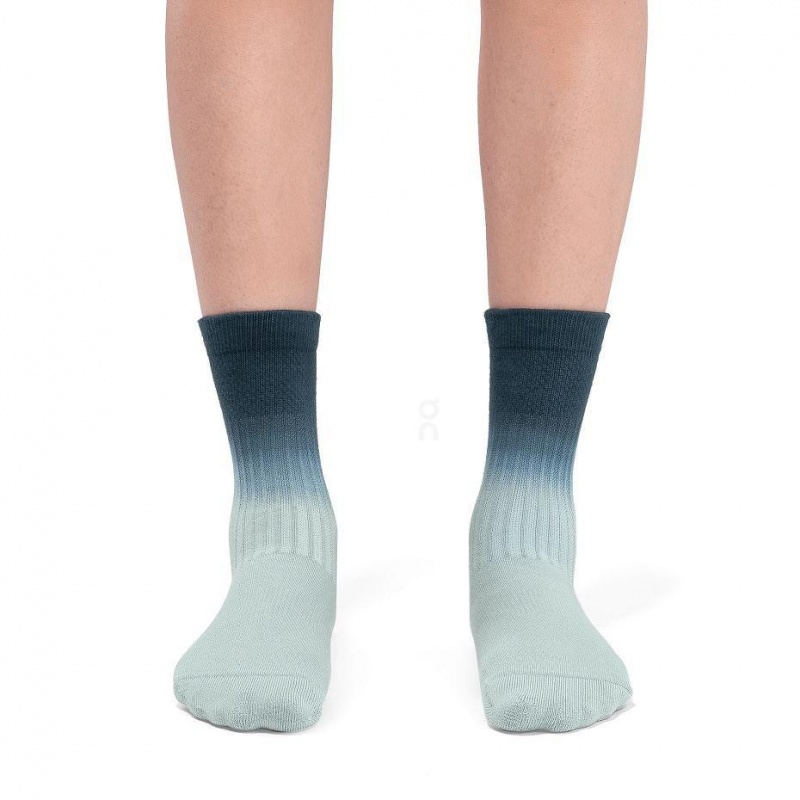 Dark Green On All-Day Women's Socks | USA_ON8577