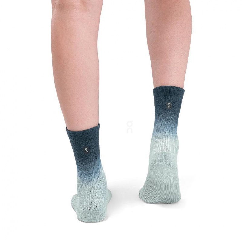 Dark Green On All-Day Women's Socks | USA_ON8577