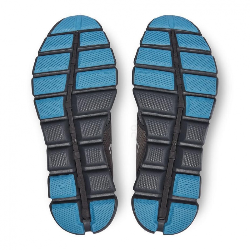 Dark Grey On Cloud X 3 Men's Road Running Shoes | USA_ON8845