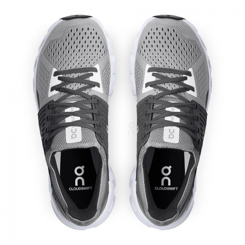 Dark Grey On Cloudswift Women's Road Running Shoes | USA_ON8163
