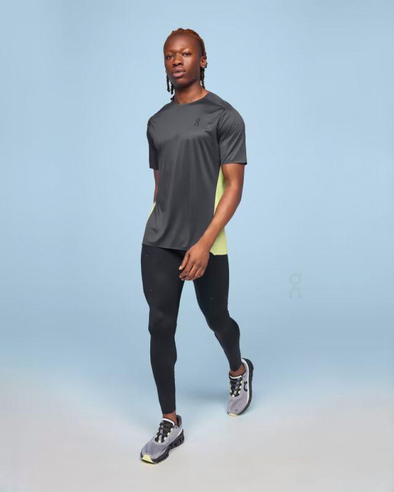 Dark Grey On Performance-T Men's T-shirts | USA_ON8005