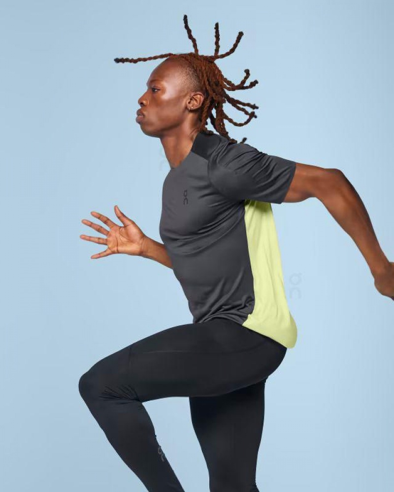Dark Grey On Performance-T Men's T-shirts | USA_ON8005